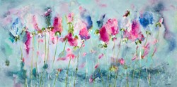 Standing Tall by Emilija Pasagic - Original Painting on Box Canvas sized 60x30 inches. Available from Whitewall Galleries